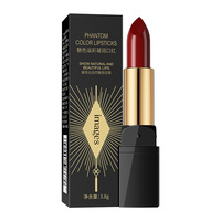 Ensemble de rouges à lèvres liquides mats hydratants et imperméables multicolores, personnalisable avec votre marque, crème minérale 3,2g, luxe et mode, format standard