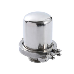 جهاز تنفس صحي من الفولاذ المقاوم للصدأ SS304 1 بوصة مع جهاز تنفس Rebreather لعنصر PTFE مع طرف triclaura - Product Image 3