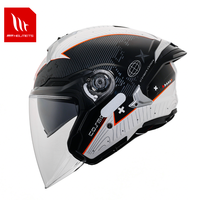 Casque de moto ouvert unisexe MT HELMETS COSMO SV en ABS, très vendu, nouveau modèle pour motocross et moto, protection de la tête, cascos para moto