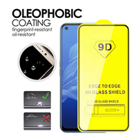 Protection d'écran en verre trempé 9D pour iPhone 16 15 14 Pro Max Samsung S22 S23 S24 Ultra Plus Infinix Film protecteur