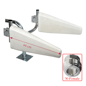 Antena LPDA Universal de Instalación Fija para Exteriores de Alta Ganancia de 12 dBi, 698-2700 MHz, 3G/4G LTE/WiFi - Product Image 3