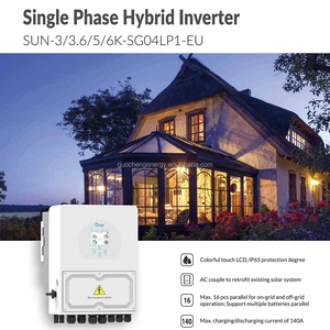 Convertisseur solaire hybride basse tension monophasé 220V pour l'UE 3/3.6/5/6/8/10/12/14/16/18kw en stock - Product Image 2