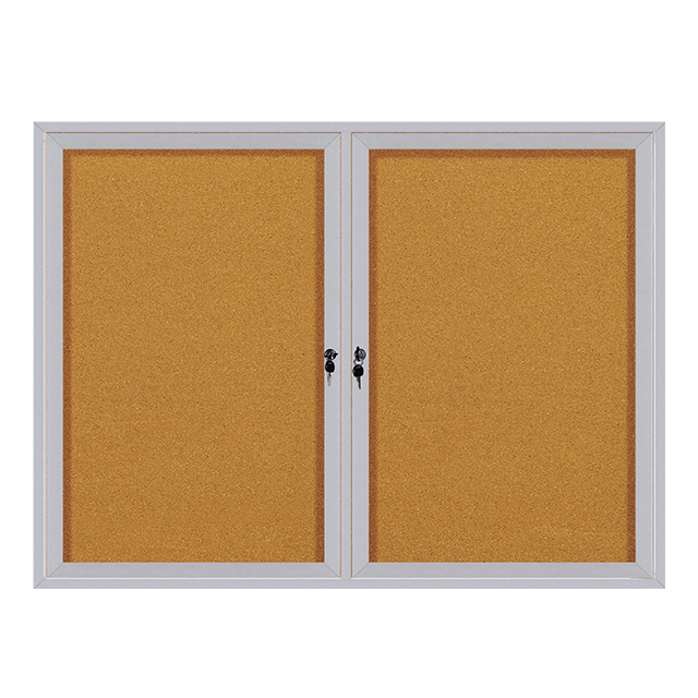 Оптовая продажа, настенное крепление, закрытое предупреждающее устройство, пробковая доска для офиса, классного класса, отеля