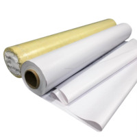 Terpal PVC Berlapis Rondy 350gsm~700gsm Kain Terpal PVC Industri Super Kuat untuk Pintu Gulung/Truk