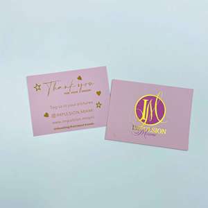 Papel Ecológico para Tarjetas de Visita, 300gsm, Impresión Digital de Alta Calidad, Grabado en Relieve, MOQ Bajo, Diseño de Logotipo Gratuito - Product Image 4