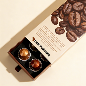 Boîte à café personnalisée avec impression numérique, emballage recyclable, boîte en papier pour capsules de café <span class=keywords><strong>Nespresso</strong></span> - Product Image 4