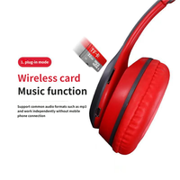 Auriculares Inalámbricos P47, Auriculares Plegables con Tarjeta TF, Radio FM, Modo con Cable para Juegos y Música