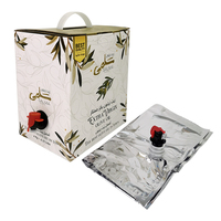 Sac aseptique personnalisé dans une boîte sacs en plastique 3L 5L 10L 15L 20L distributeur avec valve Vitop pour café vin sirop jus eau liquide