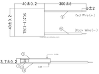 Module de refroidissement thermoélectrique TEC1-12706, climatiseur d'air personnalisé, générateur d'eau TEC 12706 12v Peltier