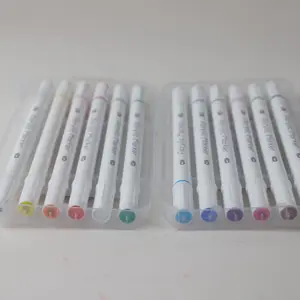 48-farben doppelspitze acrylfarben-marker multifunktionaler pinselkopf und feines stift acryl-marker-stift für diy basteln