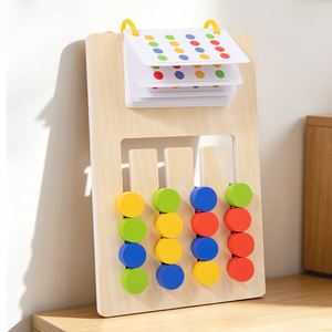 Bloques Deslizantes para Niños y Niñas de 4 a 7 Años, 3 Estilos, Actividades Preescolares, Sensoriales, Autismo, Juego de Rompecabezas de Combinación de Colores, Laberinto, Regalo - Product Image 3