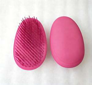 <span class=keywords><strong>Cepillo</strong></span> Desenredante Portátil con Forma de Huevo para Mujeres y Niños, Peine Masajeador Antienredos para el Cuero Cabelludo - Product Image 4