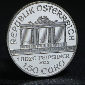 Pièces de monnaie en or et en argent, artisanat métallique de l'Orchestre Symphonique de Vienne, Autriche - Product Image 6