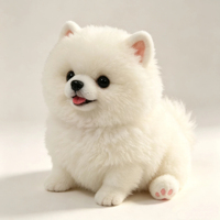 Fabricant de jouets en peluche sur mesure, animaux en peluche doux, vache, chien, jouets en coton PP, poupée en peluche, sans MOQ, pour cadeau d'enfant