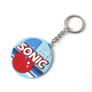 Custom Logo <b>Key</b> <b>Chain</b> Pvc Embossed Rubber Keychains 2D /3D Soft PVC Keychain Keyring - Product Image 4