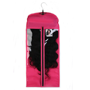New Style Dust Proof Protective Wig Storage Holder Hair Extensions Wigs Storage Bag With Wig Hanger