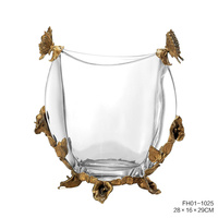 Vase de table en cristal de Cooper classique de luxe, vente chaude 2022, design décoratif, directement de Chine