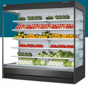 XUELE Commercial Supermarché Réfrigérateur <span class=keywords><strong>Multi</strong></span>-<span class=keywords><strong>Porte</strong></span> Refroidisseur Vertical Vitrine Réfrigérateur Îlot Réfrigérateur - Product Image 2