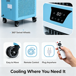 Aire Acondicionado Portátil Comercial |   Sistema Plug and Play para Cafeterías, Restaurantes y Pequeños Negocios |   Enfriador Portátil de 10000 BTU de Enfriamiento Rápido - Product Image 4
