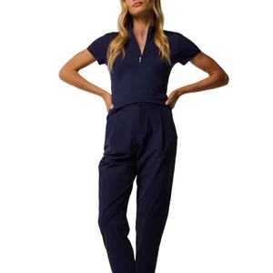 Camisetas de Lana de Alta Calidad Personalizadas OEM para Mujer, Ropa Deportiva con Cierre para Verano, Estampado 3D Ecológico - Product Image 3