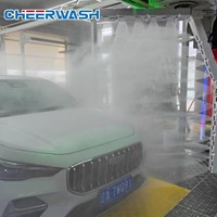Machine de lavage de voitures sans contact, lave-auto sans contact, machine de lavage de véhicules automatique, machine de lavage de voitures industrielle, pompe et moteur
