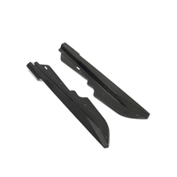 Jupes latérales en fibre de carbone C8 pour Chevrolet Corvette C8 Coupé Targa 2 portes 2020-2021