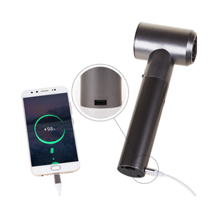 Secador de pelo inalámbrico recargable por USB, secador de pelo inalámbrico  portátil con aire frío y caliente, mini secador de mano de viaje, uso en  cualquier momento y en cualquier lugar -