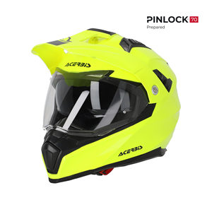 Casco Moto Acerbis Flip Fs-606 Giallo Pronto per Pinlock - Product Image 1