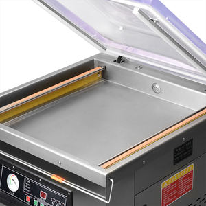 Macchina Sigillatrice <span class=keywords><strong>Sottovuoto</strong></span> Elettrica BK620, Automatica a Doppia Saldatura Termica, in Acciaio Inox <span class=keywords><strong>per</strong></span> Alimenti Secchi/Umidi - Product Image 3