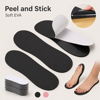 Almohadillas Autoadhesivas de EVA para Pies, Almohadillas Desechables de Espuma Adhesiva para Pedicura, Spa, Suministros para Salón de Uñas