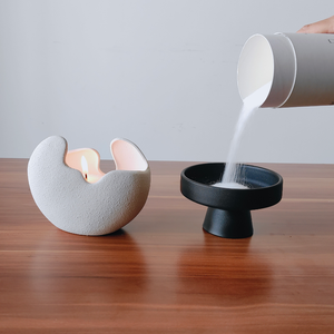 Lilin Pasir Mutiara Berbahan Dasar Nabati, Lilin Pasir Kelapa Sawit untuk Dekorasi Pernikahan - Product Image 3