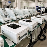 Cargador de Pared para Vehículos Eléctricos DC Wallbox CCS2 30kW OCPP 1.6J con Pantalla Táctil Compacta, Control de Acceso, Resistente a la Intemperie y al Polvo, WrightCharge