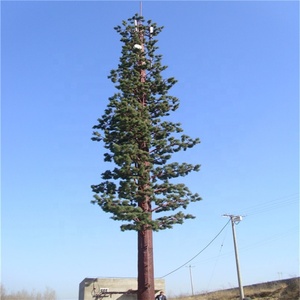 Torre de árbol de acero galvanizado, torre de señal de telecomunicaciones, fabricada en China - Product Image 5