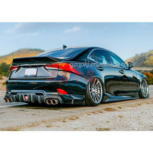 13-19 लेक्सस के लिए रियर लिप रियर बम्पर कार्बन फाइबर स्पॉइलर रियर विसारक है जो 250 इस300 बॉडी किट बम्पर है। - Product Image 3