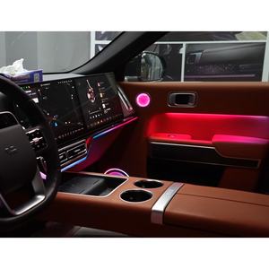 Lumière ambiante intérieure de voiture à LED 64 couleurs pour Li Auto L7/L8/L9, accessoires de bande atmosphérique - Product Image 2