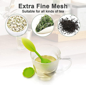 Infusor de Té de Acero Inoxidable con Gancho de Silicona, Colador de Té Ecológico para Tazas y Jarras - Product Image 4