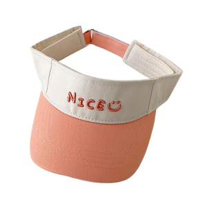 Venta al por mayor diseño de moda protección UV deporte al aire libre gorra de béisbol logotipo bordado verano sombrilla visera vacía sombrero - Product Image 2