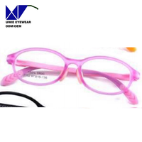 Monture de prescription ovale TR90 sur mesure OEM, anti-lumière bleue, pour enfants et adolescents, taille 47-15-130, MOQ flexible (100 pièces)