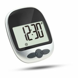 Kỹ Thuật Số Loại Clip Đi Bộ Pedometer Màn Hình Lớn Hiển Thị Đa Chức Năng Chạy Pedometer Với Đồng Hồ - Product Image 6