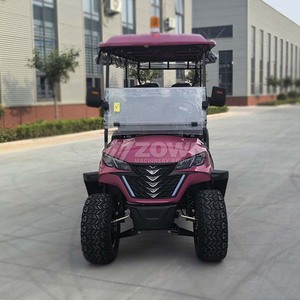 Carrito de Golf Eléctrico de Baja Velocidad, 6 Plazas, Buggy Turístico, Color Personalizado para Resort, Aeropuerto, Campus - Product Image 3