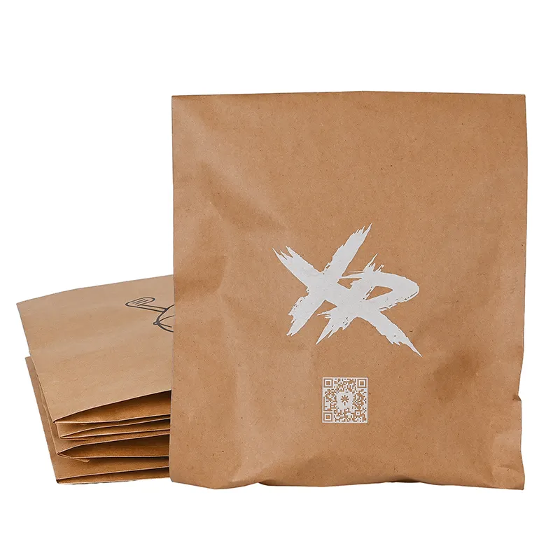 Imballaggio personalizzato Kraft compostabile corriere borsa riciclata a nido d'ape mailer di carta per la spedizione