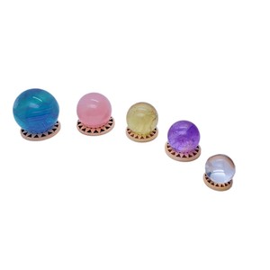 Soportes <span class=keywords><strong>de</strong></span> madera <span class=keywords><strong>de</strong></span> tamaño pequeño para <span class=keywords><strong>esferas</strong></span> <span class=keywords><strong>de</strong></span> cristal Estante <span class=keywords><strong>de</strong></span> exhibición sentado artefacto Mini soporte <span class=keywords><strong>de</strong></span> esfera <span class=keywords><strong>de</strong></span> madera - Product Image 2