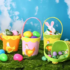 Penjualan Laris Keranjang Bulu Kempa Paskah untuk Anak-anak Pesta Berburu Telur Paskah Nikmat Ember Paskah