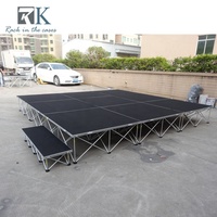 Plateforme de scène pliable 18 mm Spider Riser à installation rapide