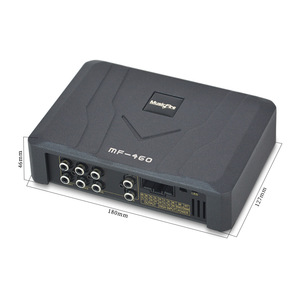 MusicFire MF-460 <b>Car</b> <b>Amplifier</b> 4 Inputs 6 Outputs Built-in DSP App Tuning 12V 4 Ohm 90-100dB SNR - Product Image 2