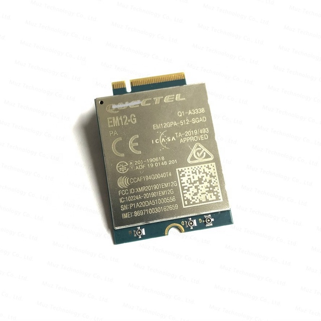 Muz Tech EM12-G Wireless Wifi LTE-A EM12GPA-512-SGAD Modul 4g Router for Global EM12g EG12 LTE Cat12 M.2 Module