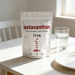Capsules d'astaxanthine en gélule, astaxanthine naturelle en vrac, complément alimentaire antioxydant, capsule d'astaxanthine 12 mg - Product Image 5