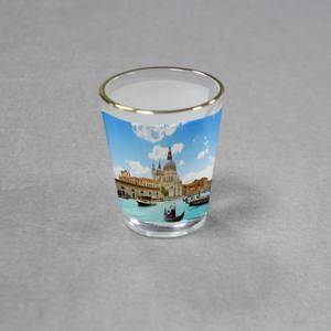 Vasos de Vidrio Blancos para Sublimación al por Mayor de 1.5 Onzas - Forma Cónica, Personalizables por Transferencia de Calor, Mini Copas de Vino Blanco - Product Image 2