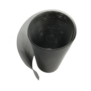 Malla de alambre negra tejida en espiga de 60 mallas, certificada ISO, para filtración en corte, soldadura y doblado, para granulación de partículas de plástico PVC - Product Image 4