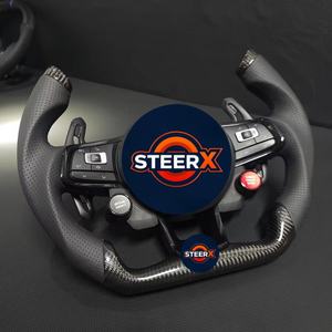 Adecuado para VW Volkswagen Modificación del volante Golf 7,5 GTI MK7 Passat B6 B7 <span class=keywords><strong>Arteon</strong></span> Deportes Volante de fibra de carbono - Product Image 2